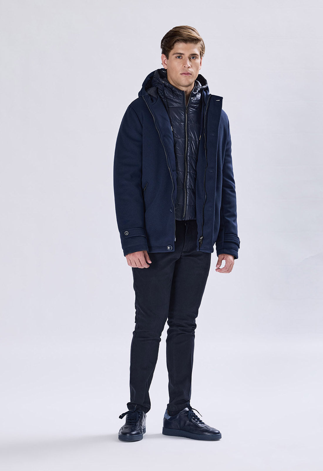 Parka with Removable Vest