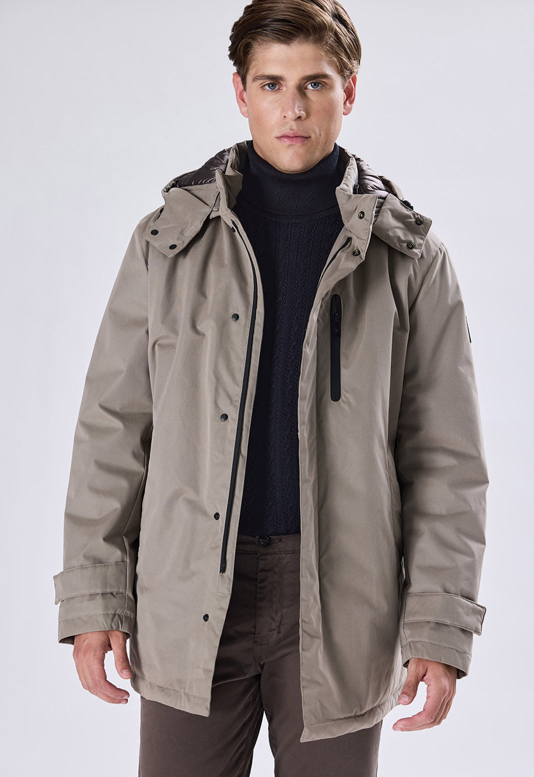 Technical Parka with Hood