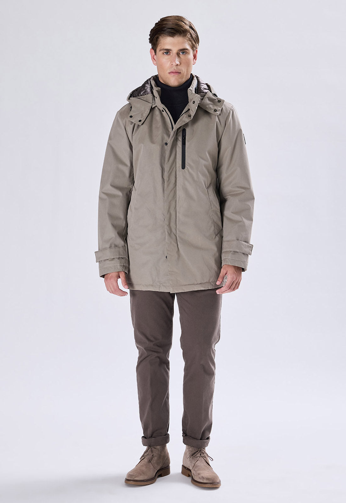 Technical Parka with Hood