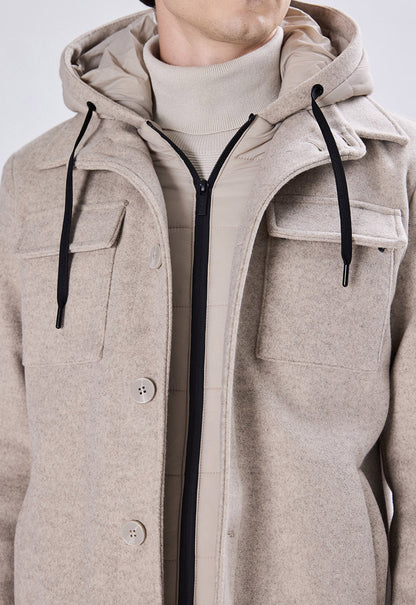 Fly Jacket in Eco Lana