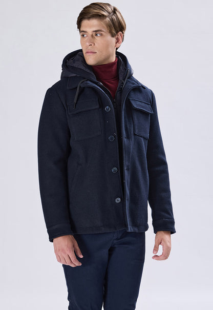 Fly Jacket in Eco Lana