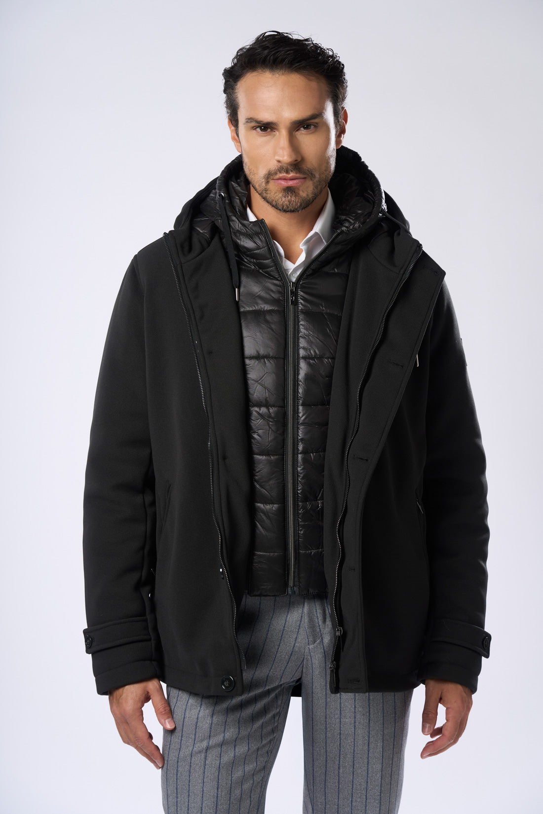 Parka with Removable Vest