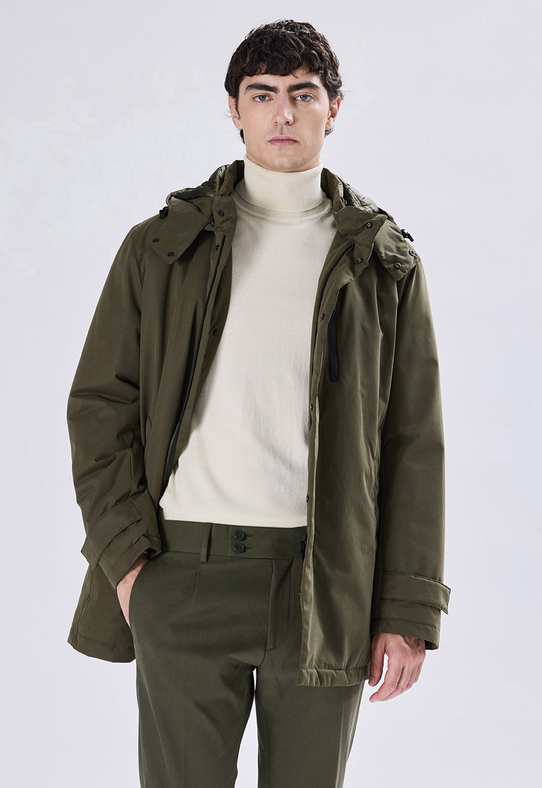 Technical Parka with Hood